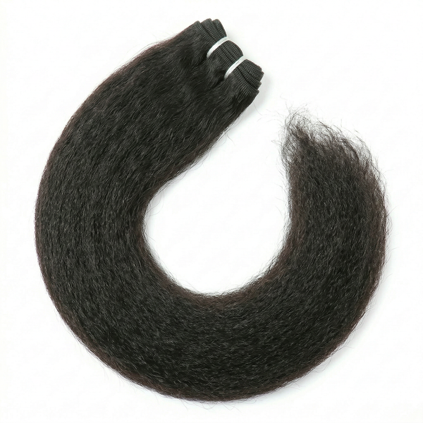Virgin Kinky Straight Weft Extensions