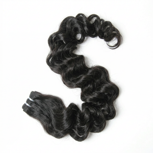 Raw Loose Wave Curly Weft Extensions