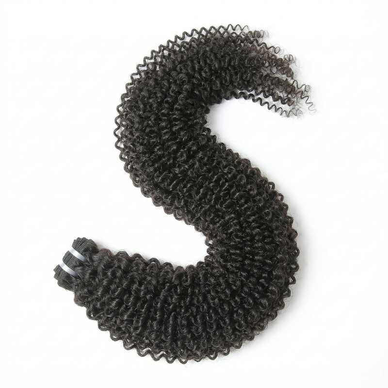 Raw Kinky Curly Weft Extensions