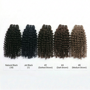Raw Natural Wave Weft Extensions