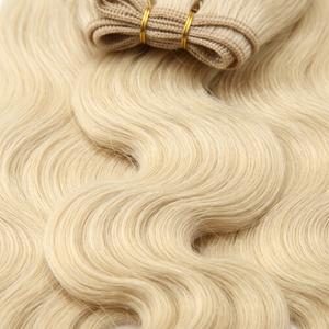 Raw Blonde Body Wave Machine Weft Extensions