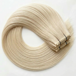 Raw Blonde Straight Genius Weft Extensions