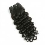 Virgin Loose wave curly Genius Weft Extensions