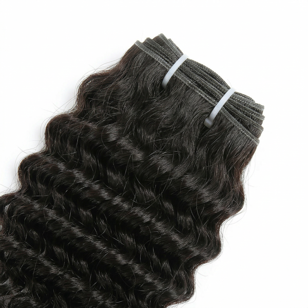 Virgin Deep Wave Curly Genius Weft Extensions