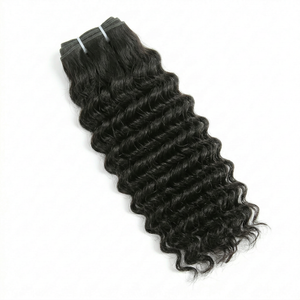 Virgin Deep Wave Curly Genius Weft Extensions