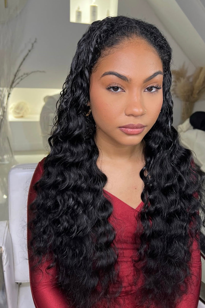 Raw Loose Wave Curly Genius Weft Extensions