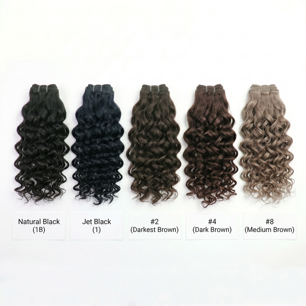 Raw Loose Wave Curly Genius Weft Extensions