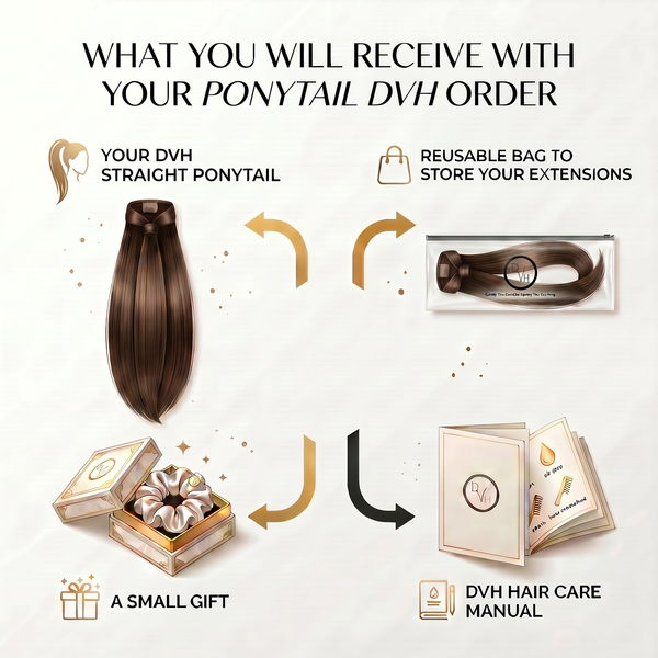 DVH Straight Ponytail (Wraparound)