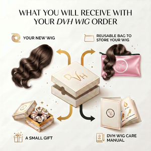 DVH Body Wave Wigs(6x6 HD Lace closure)
