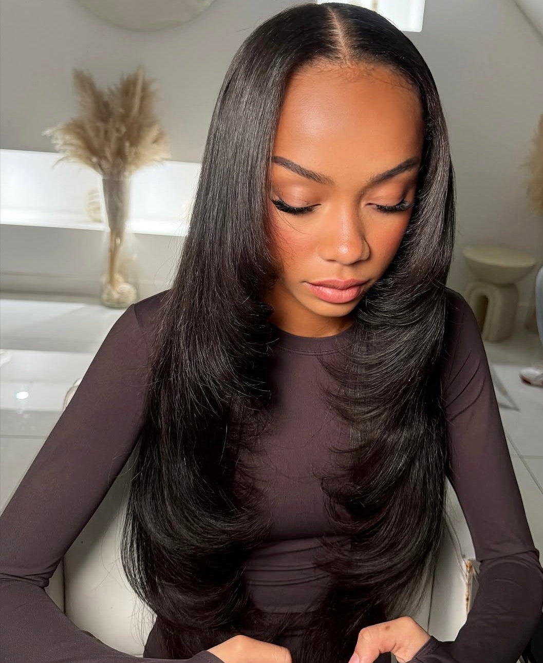 Hybrid Tape In / Sew In Install (DVH Hair)