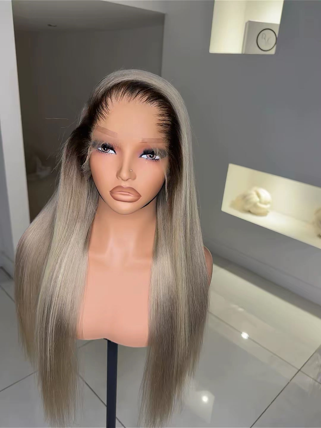 River – Blonde Straight 13x6 HD Lace Frontal Wig (26” Custom Unit)