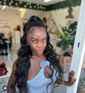 Half Up Half Down Sew In (DVH Hair)