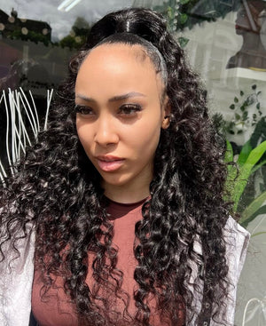 Half Up Half Down Sew In (DVH Hair)