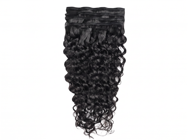 DVH Raw Seamless Loose Wave  Curly Clip In Extensions