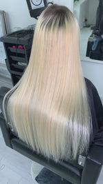 Raw Blonde Straight Weft Extensions
