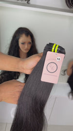 Raw Straight Weft Extensions