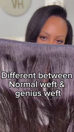 Virgin Body Wave Genius Weft Extensions
