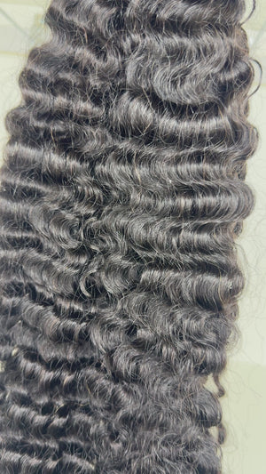 Raw Burmese Curls Weft Extensions