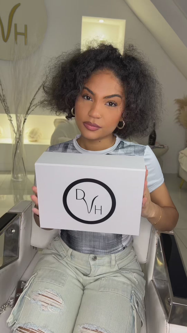 DVH Loose Wave Curly V-Part Wig