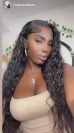 DVH Loose Wave Curly Wigs(Lace Frontal)