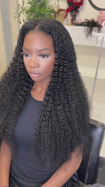 Virgin Kinky Curly Weft Extensions