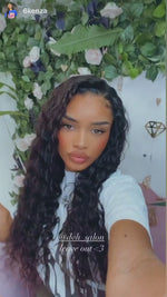 DVH Loose Wave Curly Wigs(Lace Frontal)