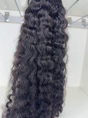 Virgin Burmese Curls Machine Weft Extensions
